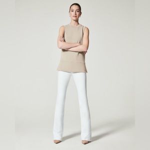 SPANX Tan Sleeveless Tunic Top